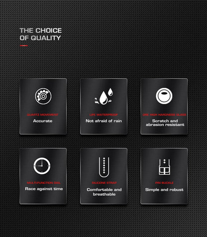 Relojes LIGE 2025 para hombre, nuevos, a la moda, con correa de silicona, sencillos, deportivos, militares, con fecha, resistentes al agua 50M, de cuarzo, para caballero, reloj + caja.