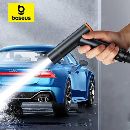 Pistola de agua a alta presión Baseus para lavado de autos, boquilla rociadora, lavadora portátil para el hogar, el jardín, accesorios de limpieza de autos