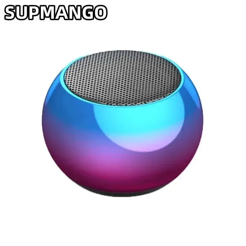 Altavoz Bluetooth inalámbrico M3 Flash, portátil, pequeño, de acero, metal, subwoofer pesado, para exteriores, minialtavoz Bluetooth pequeño