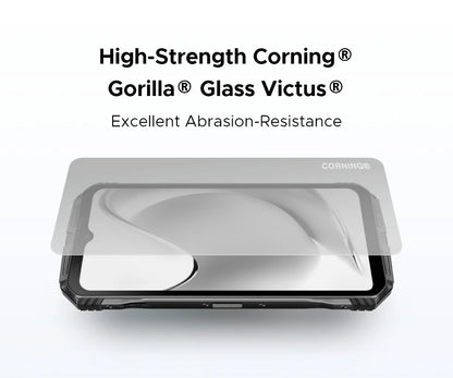 Teléfono resistente DOOGEE S Cyber ​​Pro, 12 GB de RAM, 512 GB de almacenamiento, procesador Helio G100, pantalla IPS FHD+ de 6,6" y 120 Hz, batería de gran capacidad de 10800 mAh, carga de 33 W y NFC.