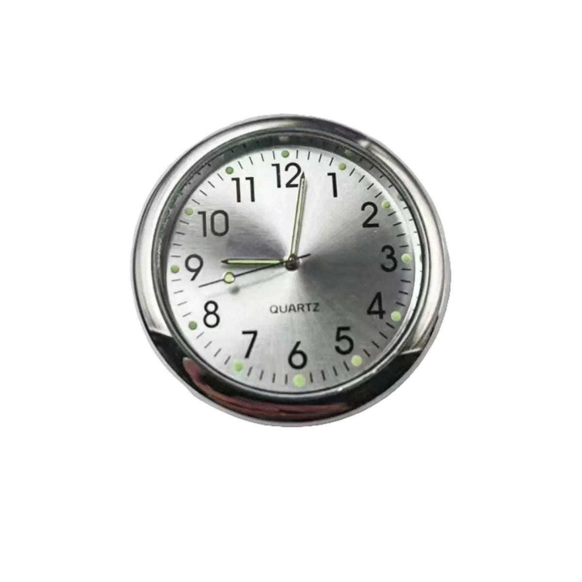 Reloj de coche luminoso, miniautomóviles, reloj digital adhesivo interno, relojes mecánicos de cuarzo, adorno para coche, accesorios para coche, regalos.