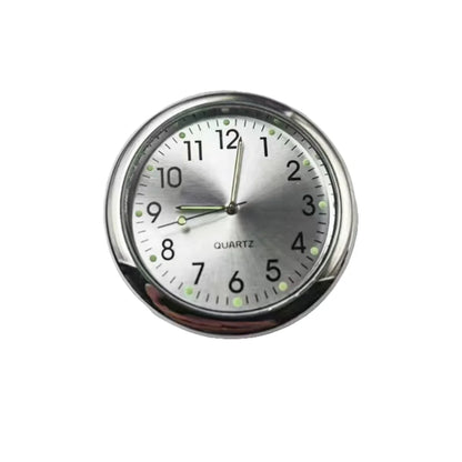 Reloj de coche luminoso, miniautomóviles, reloj digital adhesivo interno, relojes mecánicos de cuarzo, adorno para coche, accesorios para coche, regalos.