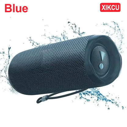 XIKCU Flip6 - Altavoz Bluetooth multifunción, audio TWS, caja de sonido para exteriores, subwoofer portátil, altavoz inalámbrico para cine en casa, doble altavoz