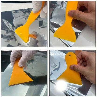 Kit de tintado de ventanas para automóvil, kit de instalación completo de película para ventanas, kit de herramientas de aplicación de envoltura de vinilo, herramientas profesionales para tintado de ventanas