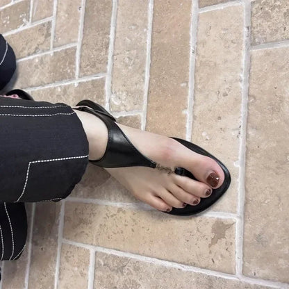 Sandalias de verano 2025 para mujer, con punta abierta, estilo hada, para playa, faldas a juego, zapatos de tacón alto versátiles, zapatillas romanas para mujer.