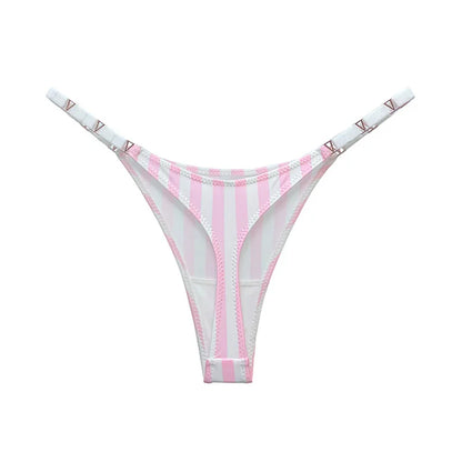 Tanga sexy sin costuras para mujer, ropa interior, bragas, bragas con estampado de cebra y flores, tiro bajo, de lujo, con hebilla de metal, bikini para chicas, bragas femeninas