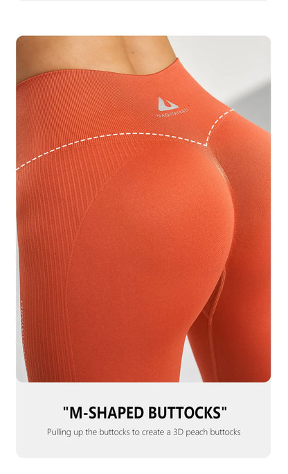 Leggings deportivas para mujer, color sólido, para gimnasio, correr, yoga, pantalones largos, cintura alta, efecto vientre plano, elásticas, pantalones de chándal, siete colores.