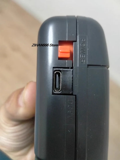 Placa de alimentación USB-C de alta calidad para SEGA Game Gear GG, sin alimentación, accesorios originales de reparación de pantalla de alto brillo.
