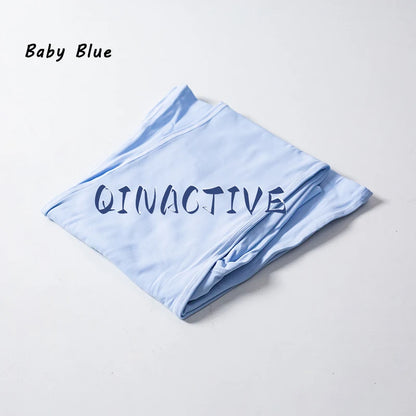 Pantalones de yoga QINACTIV para mujer, tipo flare, acampanados, de cintura alta, para fitness, gimnasio, deportes casuales y elásticos.