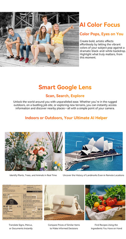 Teléfono resistente Blackview OSCAL Marine 2, 8 GB de RAM, 256 GB de almacenamiento, smartphone con IA, batería de 11000 mAh, pantalla HD+ de 6,56", procesador Unisoc T61, Android 15 y NFC.