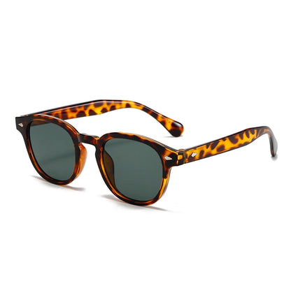 Gafas de sol rectangulares vintage para hombre y mujer, lentes de sol cuadradas de diseñador de marca de lujo, a la moda, con protección UV400, 2024
