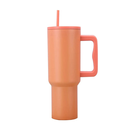 Nueva taza Ice Boss de 40 oz Generación III de acero inoxidable 304 con aislamiento para bebidas frías, con pajita, para automóvil, portátil, para el hogar