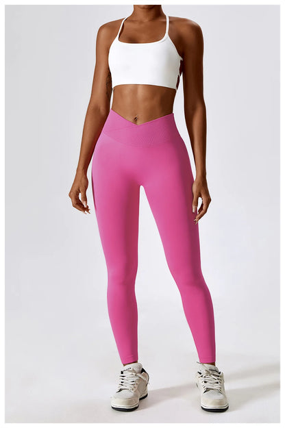 Leggings de yoga de alta calidad Hearuisavy para mujer, ideales para fitness al aire libre y gimnasio. Leggings transpirables para entrenamiento, con efecto push-up.