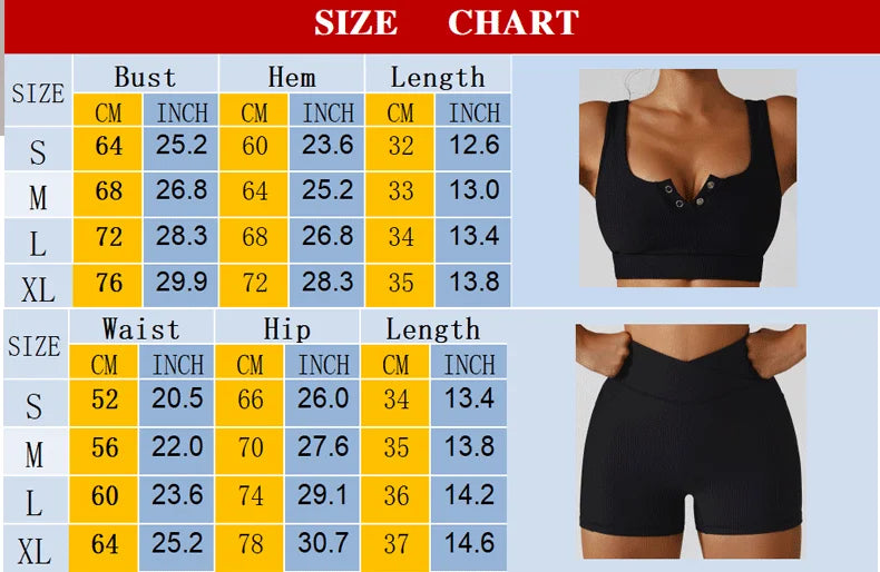 Conjunto de yoga y fitness para mujer, sujetador deportivo con cintura cruzada, mallas y pantalones cortos, ropa deportiva para mujer, conjuntos de entrenamiento, ropa para correr, fitness y gimnasio.