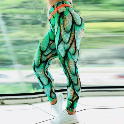 Tie Dye Yoga Pants Gym Sport Leggings for Women Seamless High Waist Push Up Tights Scrunch Butt Leggins Female Gym Clothing 2023