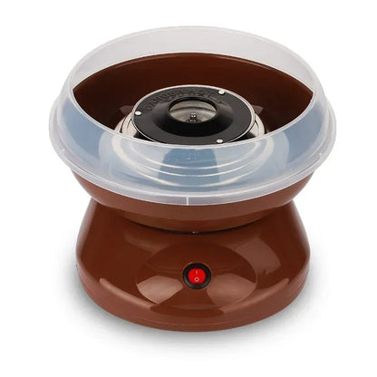 Máquina eléctrica para hacer algodón de azúcar y malvaviscos, minimáquina portátil para hacer algodón de azúcar de 5 colores