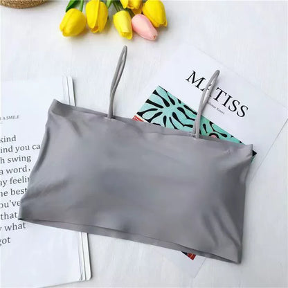 Camisola cómoda con cintura bonita para la espalda, para el pecho, sin aros de acero, sujetador, ropa interior, nueva, sencilla y bonita para mujer.