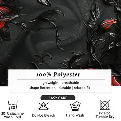 Camisa 3D de manga larga para hombre, estilo casual urbano, suave y cómoda, con un nuevo diseño tridimensional.