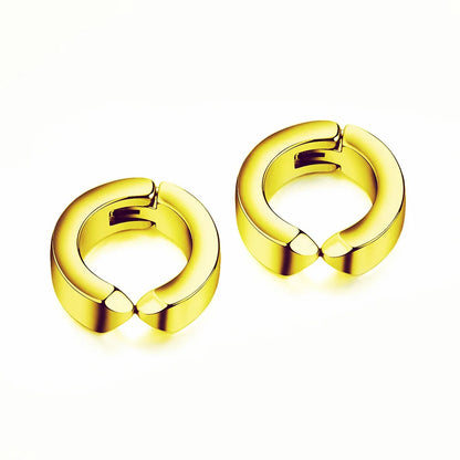 3 pares de pendientes de clip sin perforaciones, de moda, sin dolor, sin orejas, duraderos, antioxidantes, cómodos, para graduación y cumpleaños.