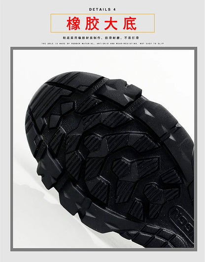 Botas tácticas para hombre, nuevas, de invierno, para combate, hasta el tobillo, antideslizantes, para trabajo, seguridad, botas militares, impermeables, para motocicleta.