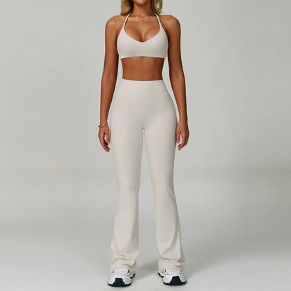 2 Piece Set Women's Tracksuit Fitness Clothes Yoga Sets Sportswear Workout Bra High Waist Leggings Set Gym Clothing Sports Suits