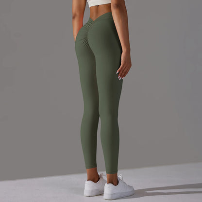Women Seamless Solid Leggings Knitted High Waist Sports Leggings Fashion Hip Lifting Running Yoga Sport Gym Tights Pantalones