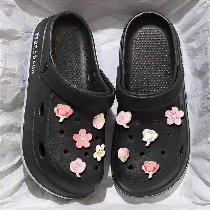 Zapatos de verano para mujer, antideslizantes, con dibujos animados, suela gruesa y suave de EVA, ¡oferta de temporada!