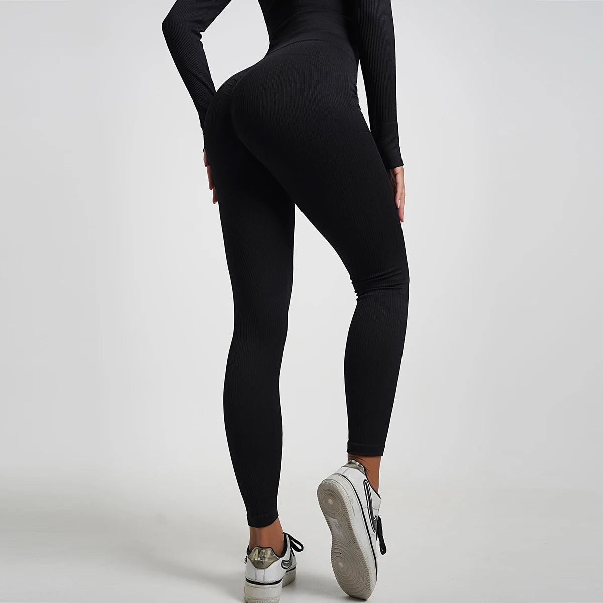 Pantalones de yoga LANTECH para mujer, ideales para deportes, correr, hacer ejercicio, hacer sentadillas, hacer ejercicio en el gimnasio y gracias a su elasticidad. Sin costuras.