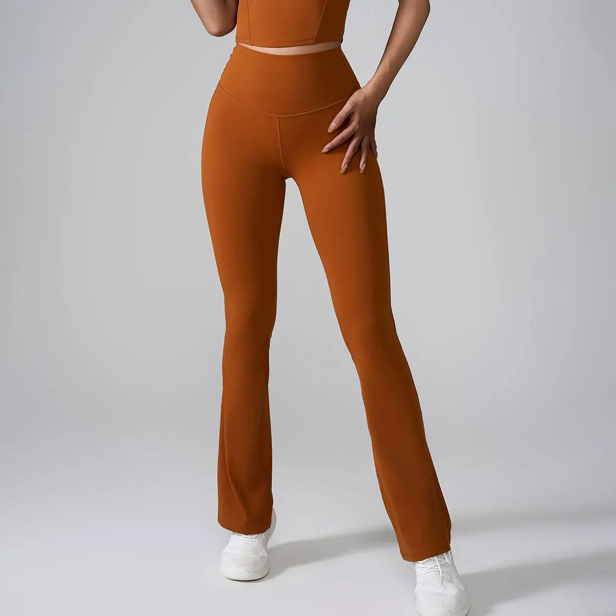 Pantalones de yoga acampanados para mujer, leggings de cintura alta, pantalones de pierna ancha, pantalones deportivos para entrenamiento en gimnasio, pantalones acampanados para correr al aire libre.