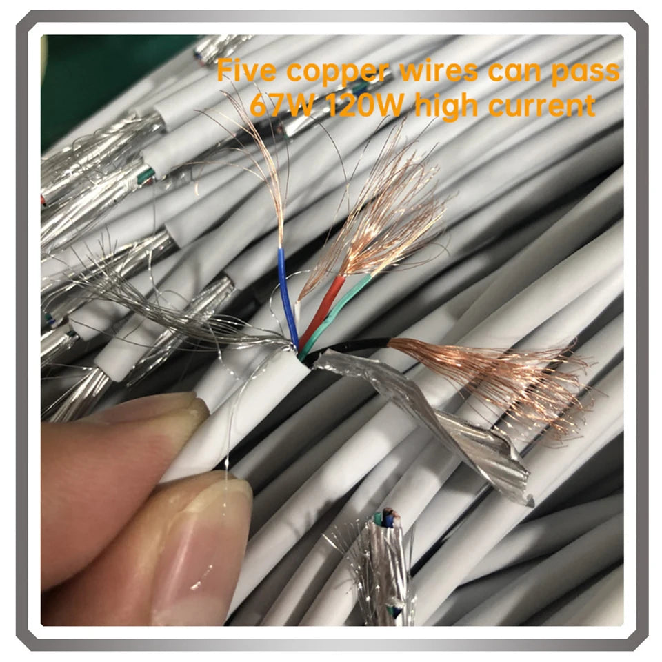 Cable USB tipo C original de Xiaomi, cargador rápido turbo de 120 W, 90 W y 67 W para Mi 15, 14, 13, 12 T Pro, 11 Ultra Poco X6, X7, Redmi Note BlackShark