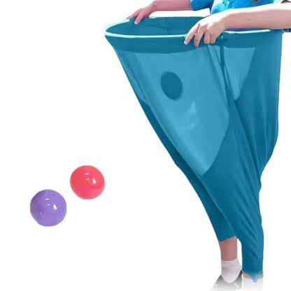 Nuevo juego de patio con pantalones de abuela, divertido juego de fiesta al aire libre en el patio, juego de atrapar en equipo, pantalones, juego de lanzamiento creativo para padres e hijos, accesorios