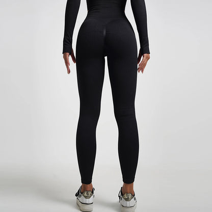 Pantalones de yoga LANTECH para mujer, ideales para deportes, correr, hacer ejercicio, hacer sentadillas, hacer ejercicio en el gimnasio y gracias a su elasticidad. Sin costuras.