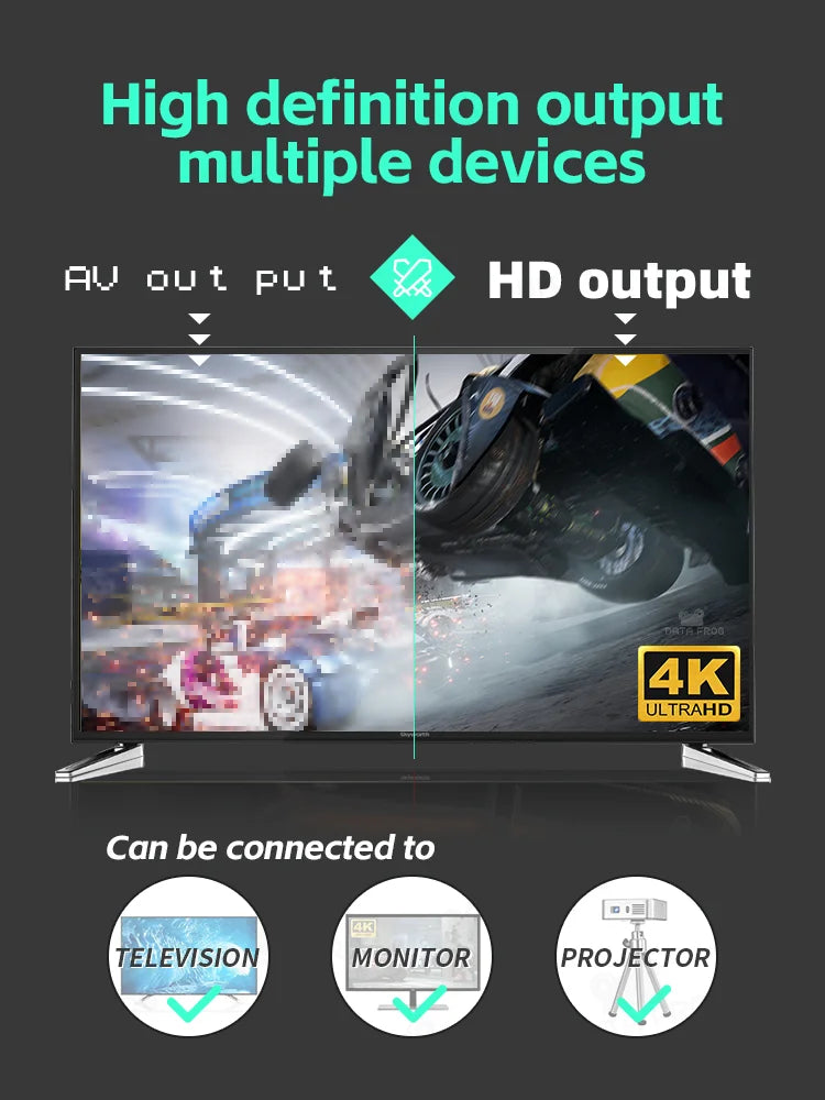 Juego retro con controlador inalámbrico de 2.4G, consola de juegos clásica con detección de movimiento 4k, videojuego integrado con 1000 juegos de NES.