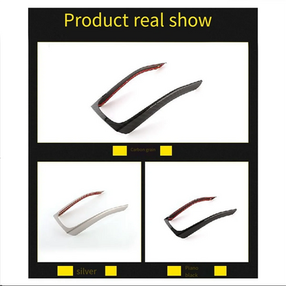Accesorios de decoración interior para el marco de la caja de cambios de la consola del automóvil para Audi A4L/A5 S4 S5 09-16 (modificación del vehículo)