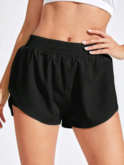 Pantalones cortos de yoga para mujer, mallas elásticas para correr, entrenamiento y gimnasio