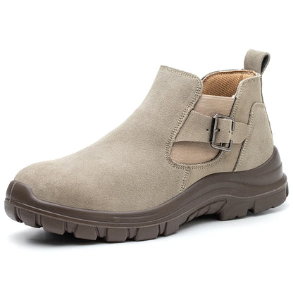 Zapatos de seguridad de moda con puntera de acero para hombre, zapatillas de trabajo, tenis de seguridad, protección industrial para los pies. Originales.