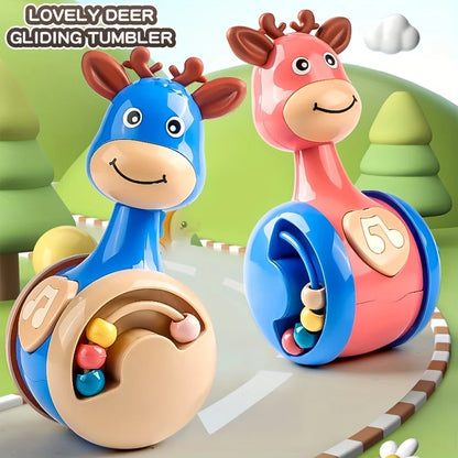 Juguetes para bebés Roly Poly de 6 a 12 meses, juguetes Tumbler Wobbler para niños y niñas: ¡perfectos para aprender a trepar y para la educación temprana!