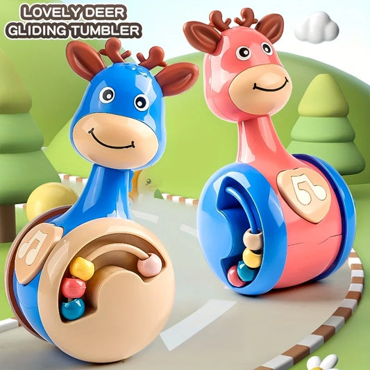 Juguetes para bebés Roly Poly de 6 a 12 meses, juguetes Tumbler Wobbler para niños y niñas: ¡perfectos para aprender a trepar y para la educación temprana!