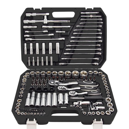 Herramienta Automotriz Kit de Herramientas Mecánicas y Juego de Dados Juego Completo de Herramientas Mecánicas con Caja