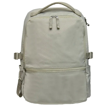 Mochila de viaje para estudiantes de secundaria y preparatoria, multifuncional, con doble hombro, para computadora de negocios, de nailon.