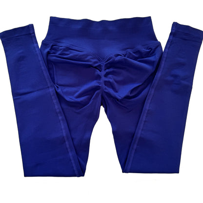 Leggings deportivas sin logo para mujer, efecto push-up, cintura baja, sin costuras, para gimnasio, yoga y entrenamiento.