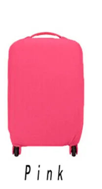 Funda protectora para maleta de viaje, funda con ruedas, funda antipolvo para equipaje de viaje, accesorios de viaje, organizador de embalaje, multicolor