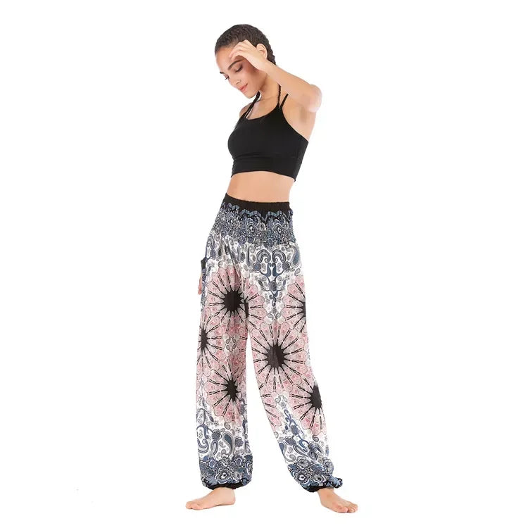 Pantalones de yoga personalizados para mujer, pantalones deportivos vintage, pantalones deportivos holgados de moda, pantalones casuales, ropa de calle para mujer