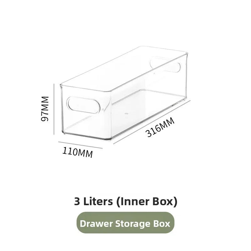Caja de almacenamiento para refrigerador Der Sle, organizador para huevos, contenedor para conservación, caja de subpaquete de congelación, caja de plástico para alimentos