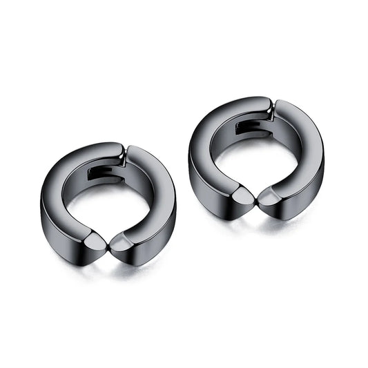 3 pares de pendientes de clip sin perforaciones, de moda, sin dolor, sin orejas, duraderos, antioxidantes, cómodos, para graduación y cumpleaños.