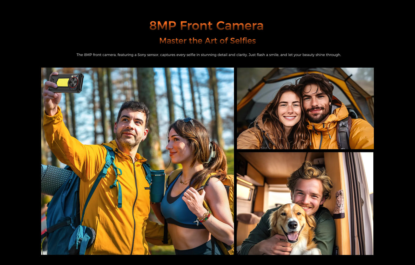 【NUEVO】OUKITEL WP53 PRO Teléfono robusto, 24 GB + 256 GB 11000 mAh Android 15 6.52 "NFC 50MP Teléfono celular