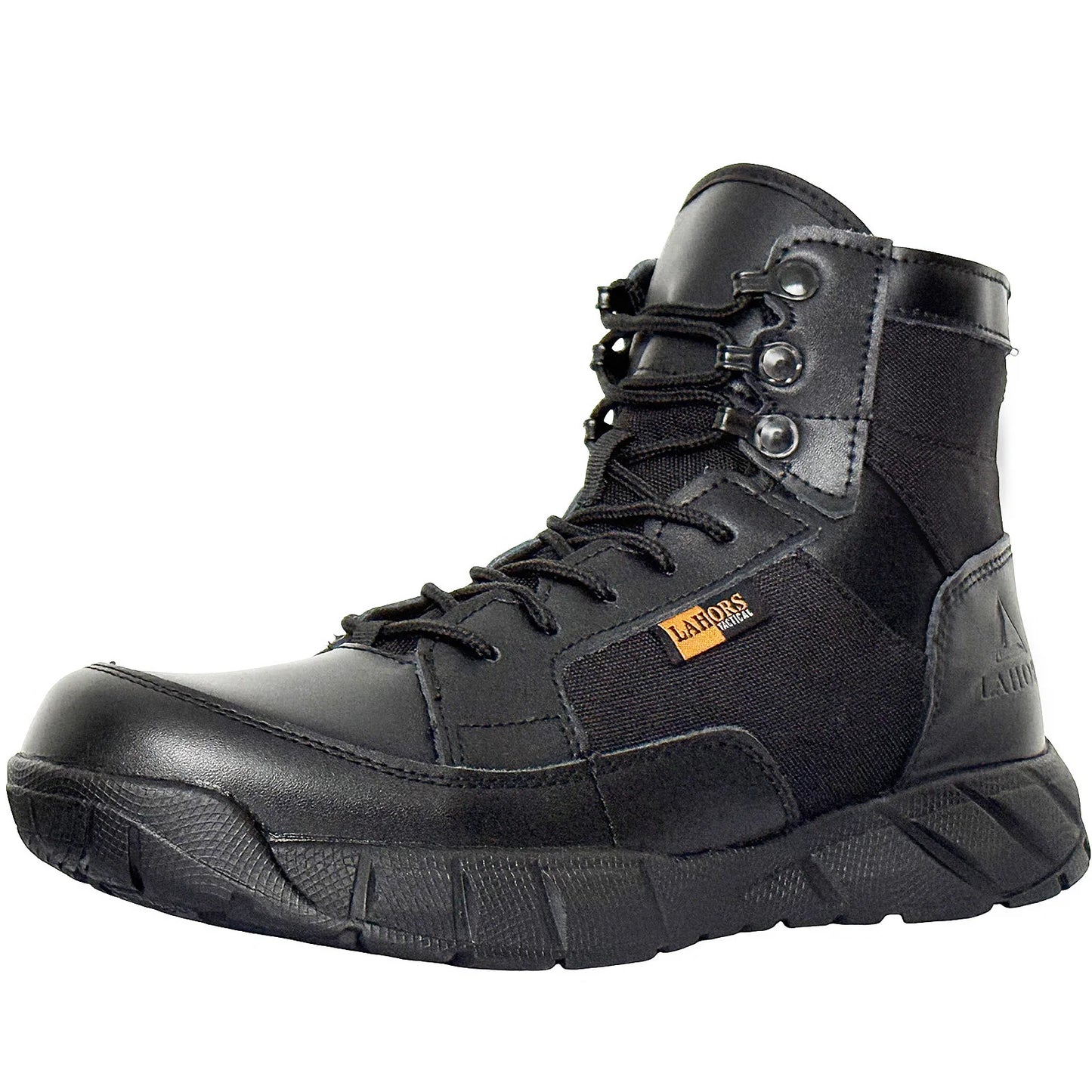 Botas tácticas ligeras originales LAHORS para hombre con cremallera, ideales para entrenamiento de combate, cordones, impermeables, transpirables y aptas para senderismo y actividades al aire libre.