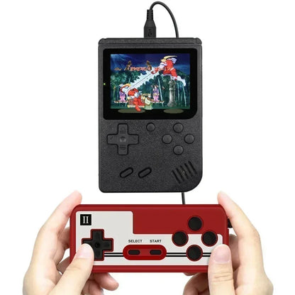 NUEVA mini consola de videojuegos retro portátil de 8 bits, reproductor de juegos portátil con 400 juegos integrados, salida AV, consola de juegos Game Boy