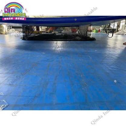 Piscina inflable flotante para yate, popular piscina inflable de mar en venta