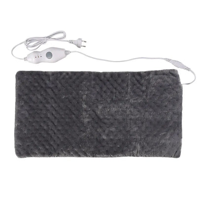 A01F - Almohadilla térmica eléctrica extragrande para aliviar el dolor de espalda y los calambres (30 x 60 cm) - Calor suave para terapia en seco y húmedo